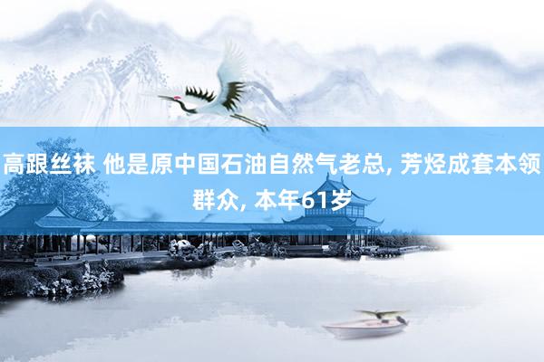 高跟丝袜 他是原中国石油自然气老总， 芳烃成套本领群众， 本年61岁